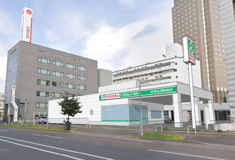 JR新札幌駅前店_完成予想パース